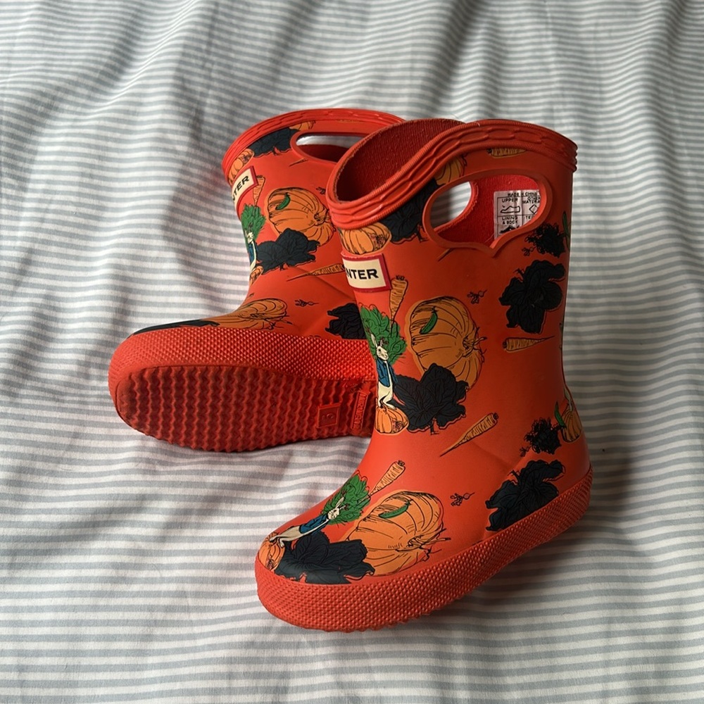 Toddler rain boots - Hunter x Peter Rabbit size UK 5 ( US size 6)